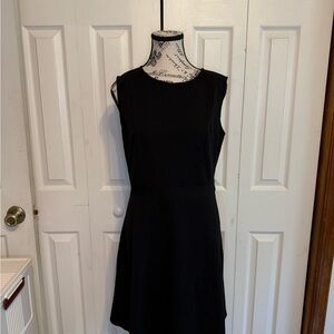 Allegra Elegant Black Sleeveless‎ Dress